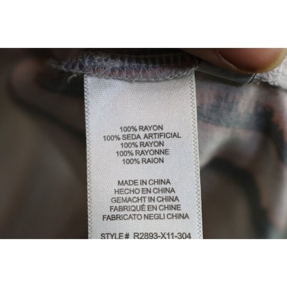 Cloth and Stone Anthropologie Long Sleeve Striped Button Up Top-Medium-Hi Lo - Picture 7 of 11